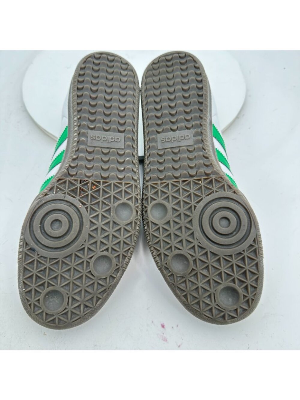 Adidas Originals Samba Men Size 8 IG1024 White Green Better Scarlet Casual Shoes - Picture 8 of 11